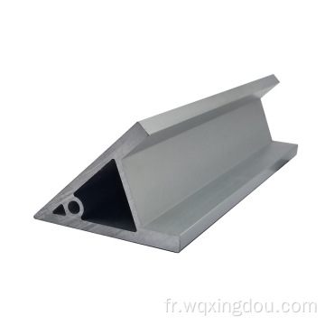 Profil de matériau en alliage en aluminium d&#39;angle professionnel 45 angle 45